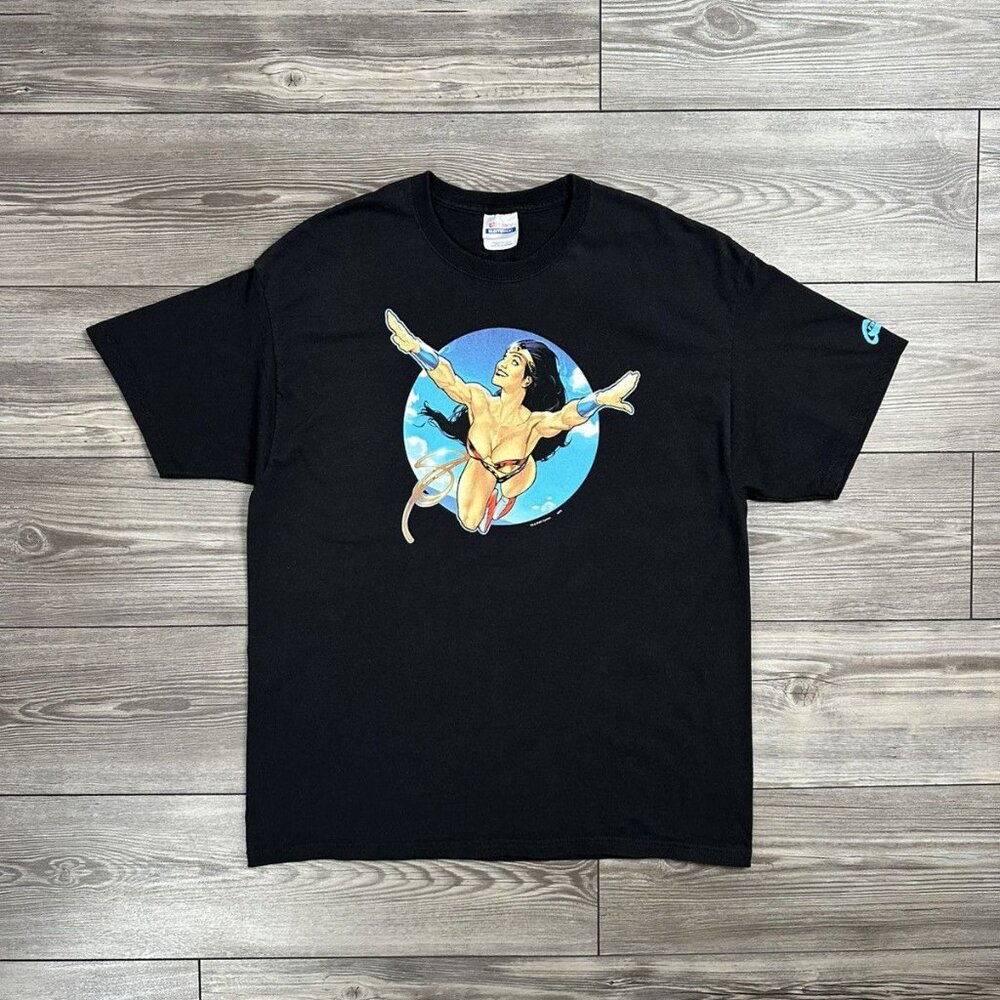 Y2K Wonder Woman DC Comics T Shirt